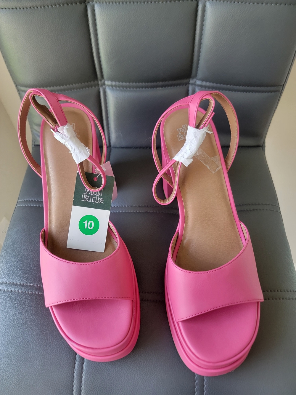 Wild Fable Pink/Alessia Platform Heels Fashion Shoes Women's Size 10